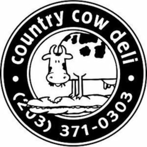 COUNTRY COW DELI (203) 371-0303 Logo (USPTO, 06/11/2020)