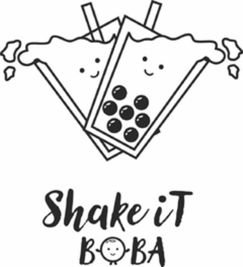 SHAKE IT BOBA Logo (USPTO, 07/23/2020)