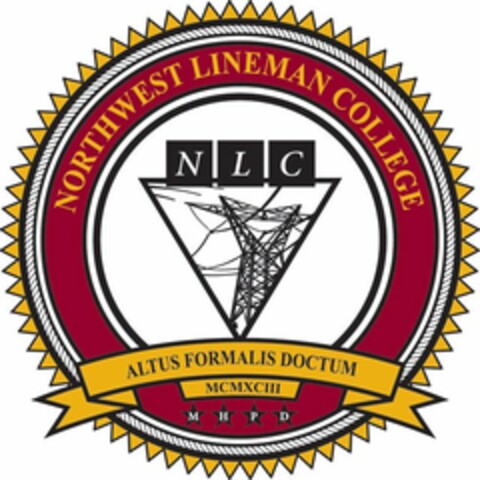 NORTHWEST LINEMAN COLLEGE NLC ALTUS FORMALIS DOCTUM MCMXCIII M H P D Logo (USPTO, 30.01.2009)