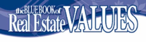 THE BLUE BOOK OF REAL ESTATE VALUES Logo (USPTO, 03/27/2009)