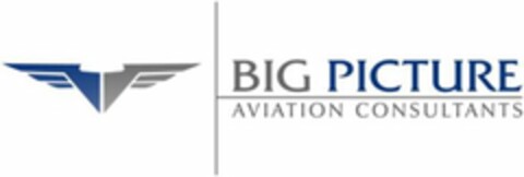 V BIG PICTURE AVIATION CONSULTANTS Logo (USPTO, 11.08.2009)