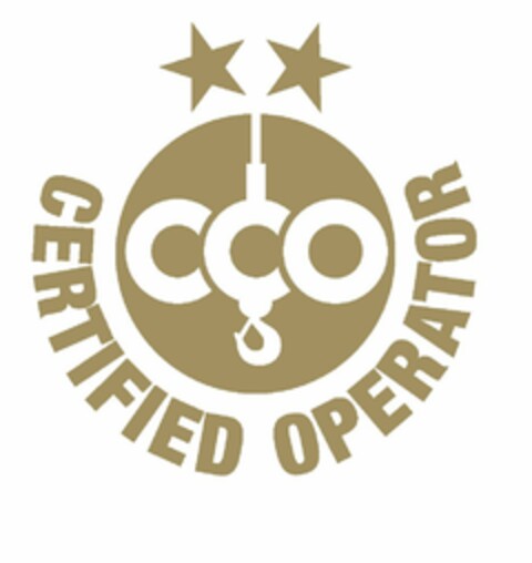 CCO CERTIFIED OPERATOR Logo (USPTO, 17.02.2010)