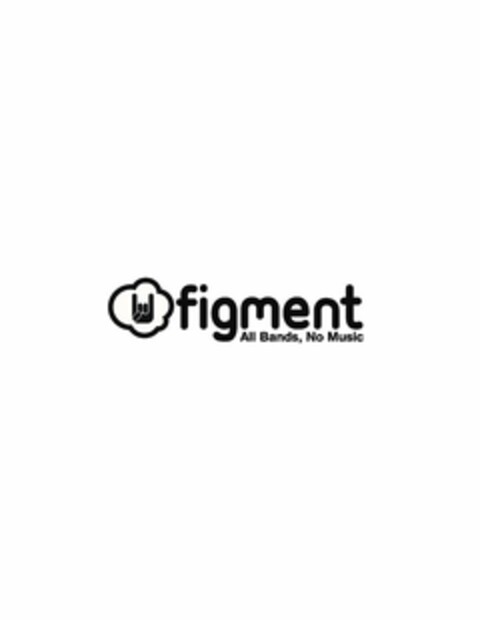 FIGMENT ALL BANDS, NO MUSIC Logo (USPTO, 05.03.2010)