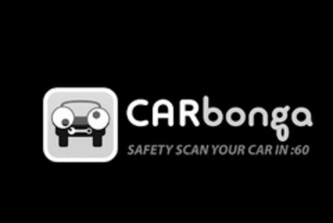 CARBONGA SAFETY SCAN YOUR CAR IN :60 SECONDS Logo (USPTO, 04/16/2010)