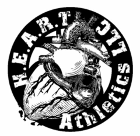 H.E.A.R.T ATHLETICS LLC Logo (USPTO, 21.06.2010)