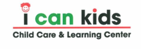 I CAN KIDS CHILD CARE & LEARNING CENTER Logo (USPTO, 17.09.2010)