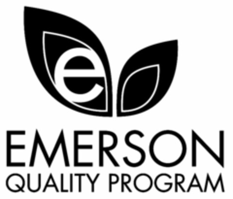 E EMERSON QUALITY PROGRAM Logo (USPTO, 09.12.2010)