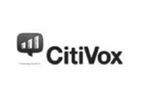 CITIVOX Logo (USPTO, 16.12.2010)