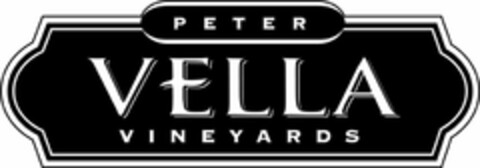 PETER VELLA VINEYARDS Logo (USPTO, 09.02.2011)