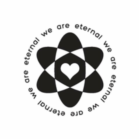 WE ARE ETERNAL WE ARE ETERNAL WE ARE ETERNAL WE ARE ETERNAL Logo (USPTO, 03/28/2011)