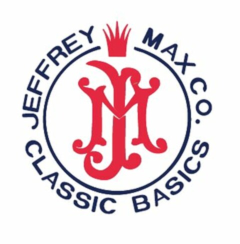 JM JEFFREY MAX CO. CLASSIC BASICS Logo (USPTO, 11.05.2011)