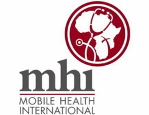 MHI MOBILE HEALTH INTERNATIONAL Logo (USPTO, 17.10.2011)