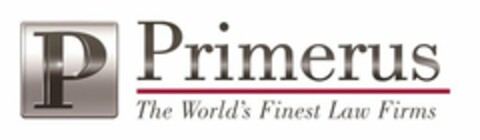 P PRIMERUS THE WORLD'S FINEST LAW FIRMS Logo (USPTO, 12.03.2012)