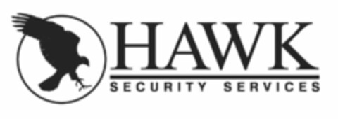 HAWK SECURITY SERVICES Logo (USPTO, 10/02/2012)