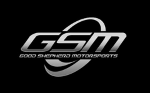 GSM GOOD SHEPHERD MOTORSPORTS Logo (USPTO, 19.12.2012)