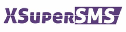 XSUPERSMS Logo (USPTO, 01/09/2013)