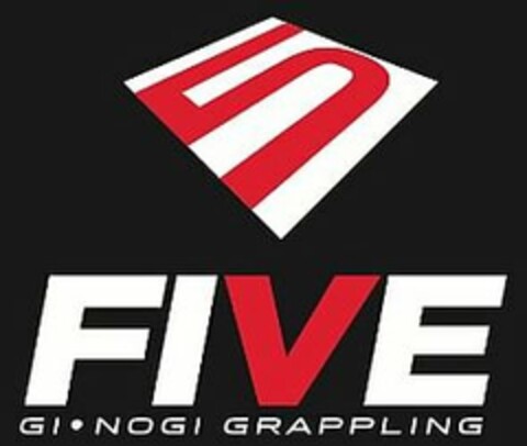 FIVE GI.NOGI GRAPPLING Logo (USPTO, 18.02.2013)