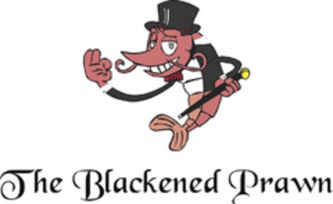 THE BLACKENED PRAWN Logo (USPTO, 21.02.2013)