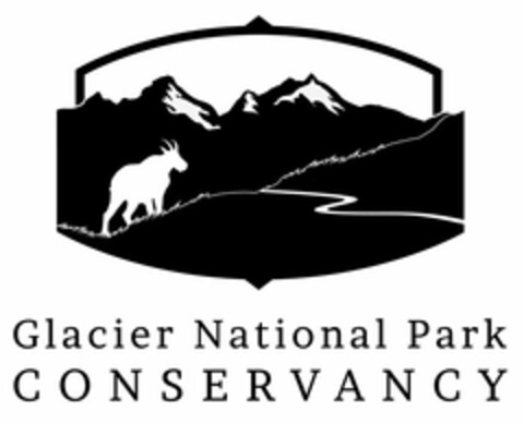 GLACIER NATIONAL PARK CONSERVANCY Logo (USPTO, 06/27/2013)