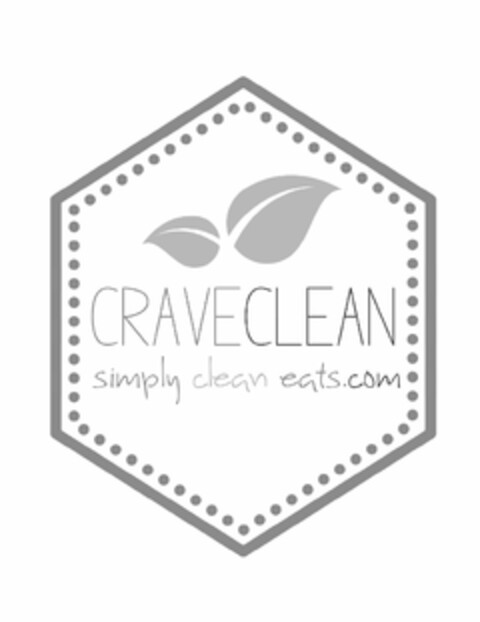 CRAVECLEAN SIMPLY CLEAN EATS.COM Logo (USPTO, 19.09.2013)