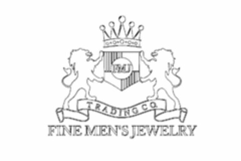 FINE MEN'S JEWELRY FMJ TRADING CO. Logo (USPTO, 04.10.2013)