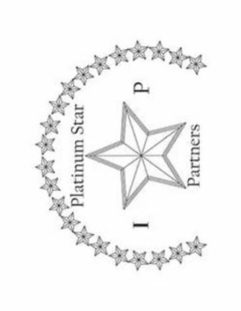 PLATINUM STAR IP PARTNERS Logo (USPTO, 03/21/2014)