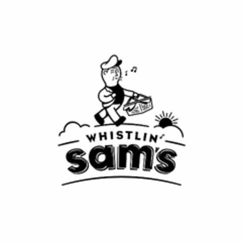 WHISTLIN SAM'S Logo (USPTO, 30.04.2014)
