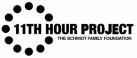 11TH HOUR PROJECT THE SCHMIDT FAMILY FOUNDATION Logo (USPTO, 10.06.2014)