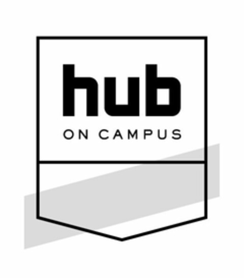 HUB ON CAMPUS Logo (USPTO, 08/18/2014)