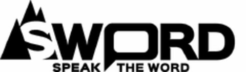 SWORD SPEAK THE WORD Logo (USPTO, 18.09.2014)