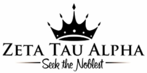 ZETA TAU ALPHA SEEK THE NOBLEST Logo (USPTO, 01.12.2014)