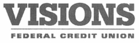 VISIONS FEDERAL CREDIT UNION Logo (USPTO, 06/02/2015)