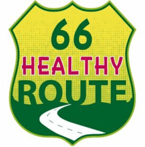 HEALTHY ROUTE 66 Logo (USPTO, 01.07.2015)