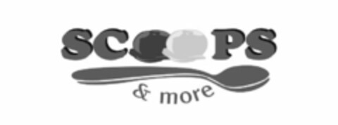 SCOOPS & MORE Logo (USPTO, 23.07.2015)