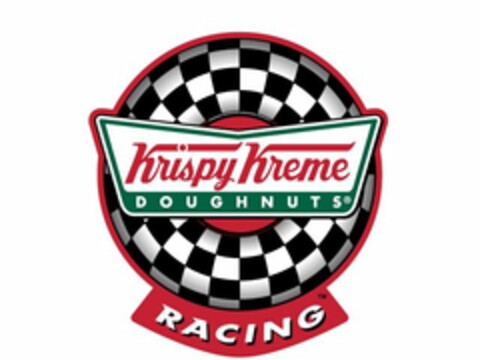 KRISPY KREME DOUGHNUTS RACING Logo (USPTO, 28.09.2015)