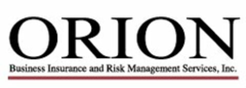 ORION BUSINESS INSURANCE AND RISK MANAGEMENT SERVICES, INC. Logo (USPTO, 10/28/2015)