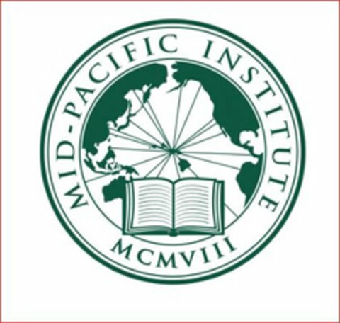 MID-PACIFIC INSTITUTE MCMVIII Logo (USPTO, 08.12.2015)