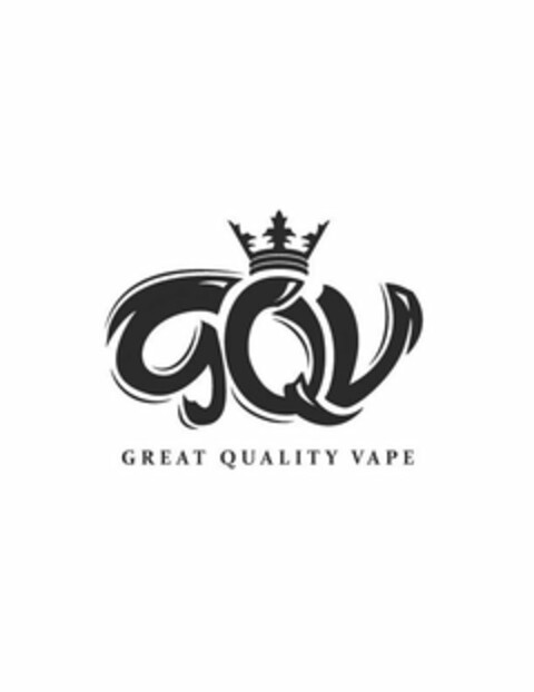 GQV GREAT QUALITY VAPE Logo (USPTO, 10.12.2015)