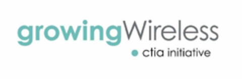 GROWINGWIRELESS CTIA INITIATIVE Logo (USPTO, 21.12.2015)