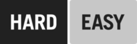 HARD EASY Logo (USPTO, 21.01.2016)