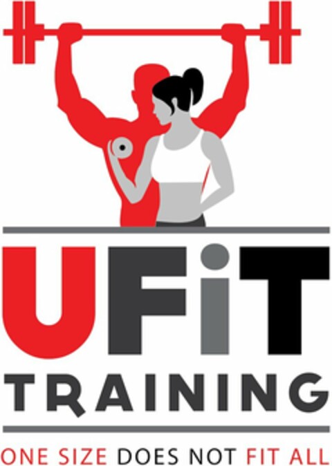 UFIT TRAINING ONE SIZE DOES NOT FIT ALL Logo (USPTO, 30.05.2016)