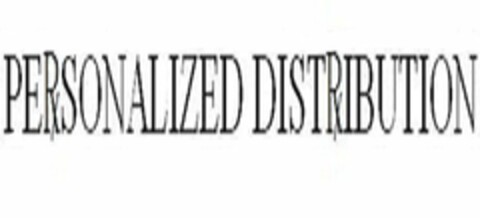 PERSONALIZED DISTRIBUTION Logo (USPTO, 26.08.2016)