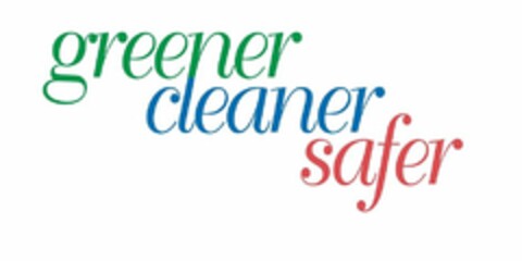 GREENER, CLEANER, SAFER Logo (USPTO, 12.09.2016)