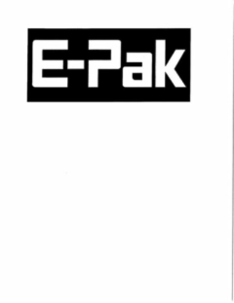 E-PAK Logo (USPTO, 01.02.2017)