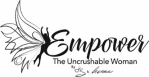 EMPOWER THE UNCRUSHABLE WOMAN BY LIZ AND NORMA Logo (USPTO, 14.02.2017)