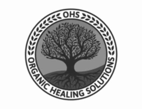 ORGANIC HEALING SOLUTIONS OHS Logo (USPTO, 09.03.2017)