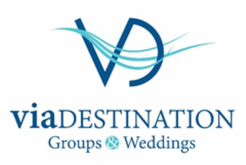 VD VIADESTINATION GROUPS & WEDDINGS Logo (USPTO, 04/21/2017)