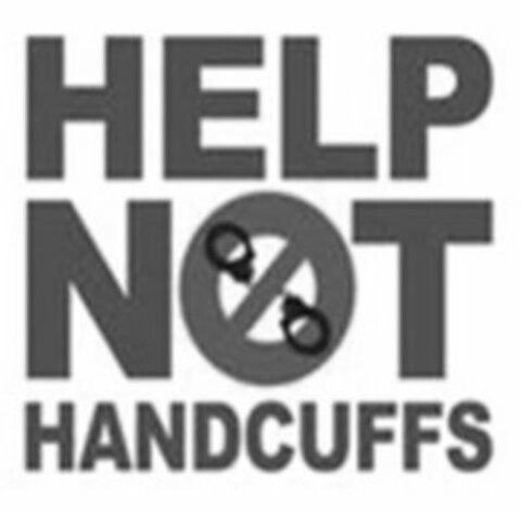 HELP NOT HANDCUFFS Logo (USPTO, 09.05.2017)