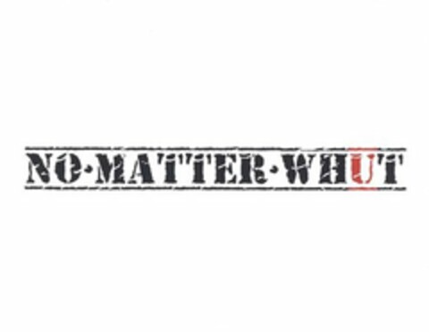 NO MATTER WHUT Logo (USPTO, 08/17/2017)