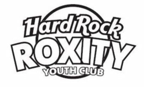 HARD ROCK ROXITY YOUTH CLUB Logo (USPTO, 23.10.2017)